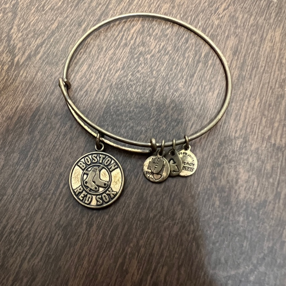 Alex & ani gold bronze tone bracelets Boston Red Sox Mlp 2012